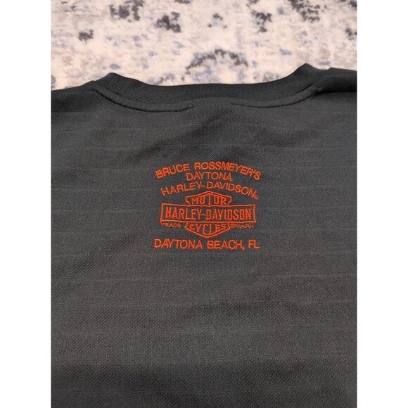 Harley-Davidson Bruce Rossmeyer Long Sleeve Tee XL Black Daytona Beach FL - Picture 5 of 5